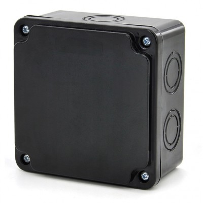 Κουτί Στεγανό 110mmX110mm IP65 Μαύρο 8051BL